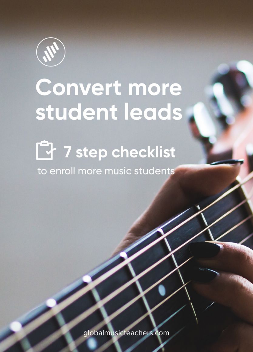 Convert more music student leads